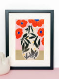 Poppy Pot Needlepoint Kit