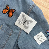 Wren Bird Arts Washable Mending Transfers