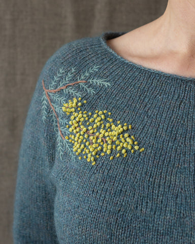 Embroidery on Knits book – Noma Knits