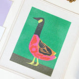 Folk Goose Needlepoint Kit
