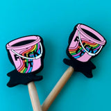 Knitting Needle Point Protectors from Comma Craft Co
