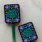 Knitting Needle Point Protectors from Comma Craft Co