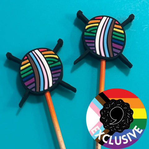 Knitting Needle Point Protectors from Comma Craft Co