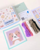 David the Dog - Needlepoint Kit for Kids