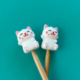 Knitting Needle Point Protectors from Comma Craft Co