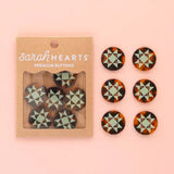Quilt Star Buttons