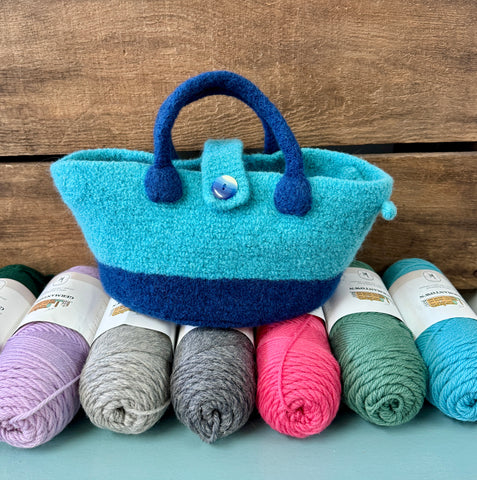 Felted Bag Class - March 27, April 10 + 17 ~ 5:00-6:00