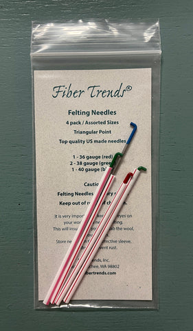 Fiber Trends Felting Needles 4 Pack