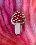 Mushroom Enamel Pin