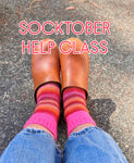 Socktober! - Sock Help Class - Saturday, October 11 - 3:00 to 5:00