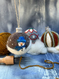 Felted Holiday Ornament