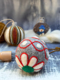 Felted Holiday Ornament