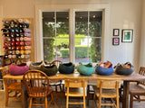 Felt Basket with Hemp Handles