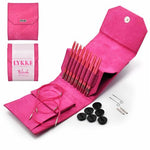 Lykke Blush 5"Interchangeable Needles Starter Set Fuchsia