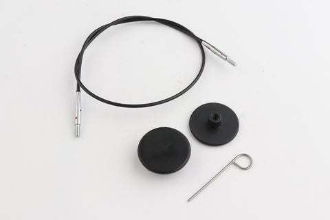 Knit Pro Swivel Stainless Steel Cable for interchangeable tips