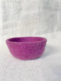 Small Felt Bowls