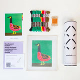 Folk Goose Needlepoint Kit