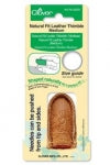 Natural Fit Leather Thimble Medium