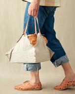 Rustic Linen Four Corner Bag