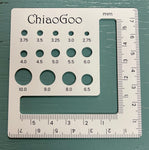 ChiaoGoo Swatch/Needle Gauge