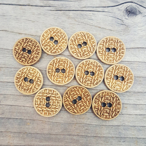 Knit Buttons